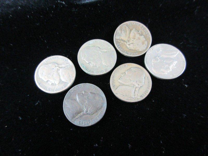 Silver Nickle Lot As Shown