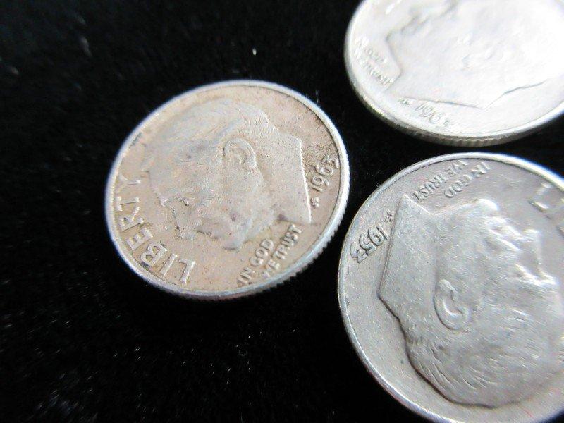 Silver Dime Lot as Shown