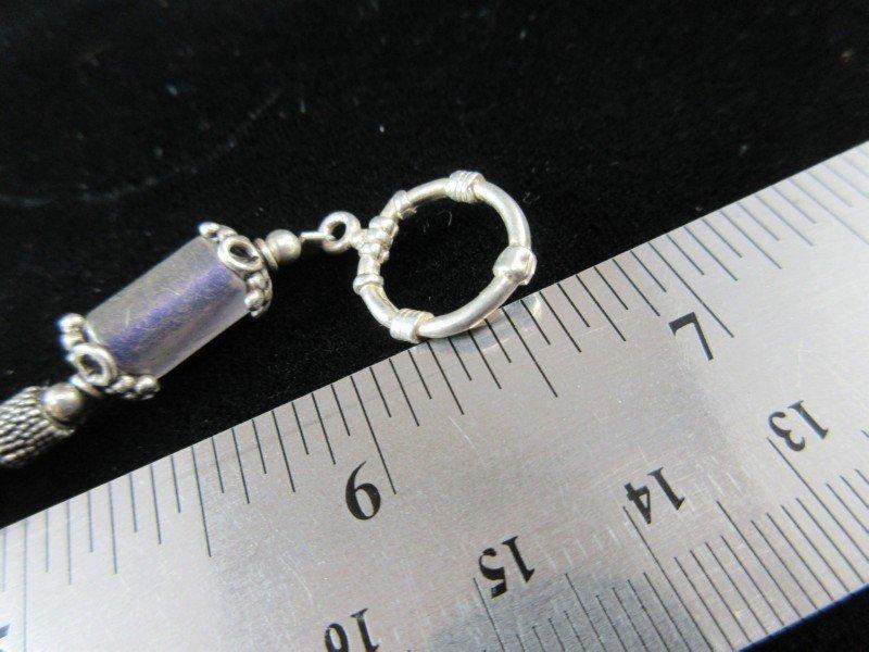 Sterling Silver Toggle Bracelet