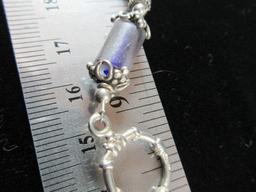 Sterling Silver Toggle Bracelet