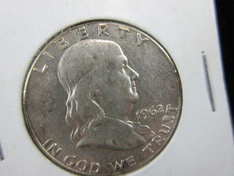 1961,1962 Silver Half Dollars