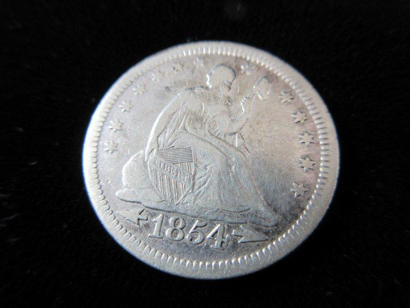 1854 Silver Coin