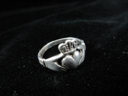 Vintage Themed Sterling Silver Ring