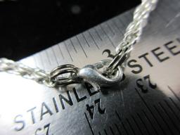 20” Sterling Silver Necklace