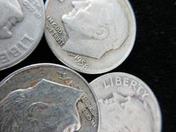 Silver Dime Lot As Shown