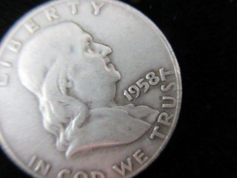 1958 Silver Half Dollar