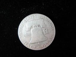 1958 Silver Half Dollar