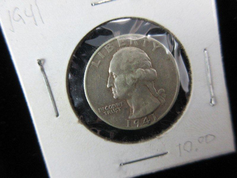 1941 Silver Quarter