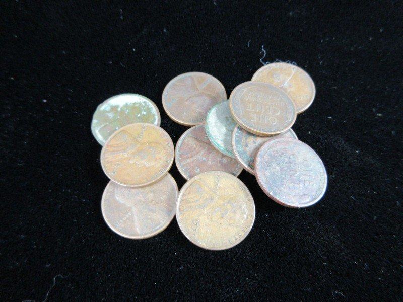 Wheat Penny Lot as Shown