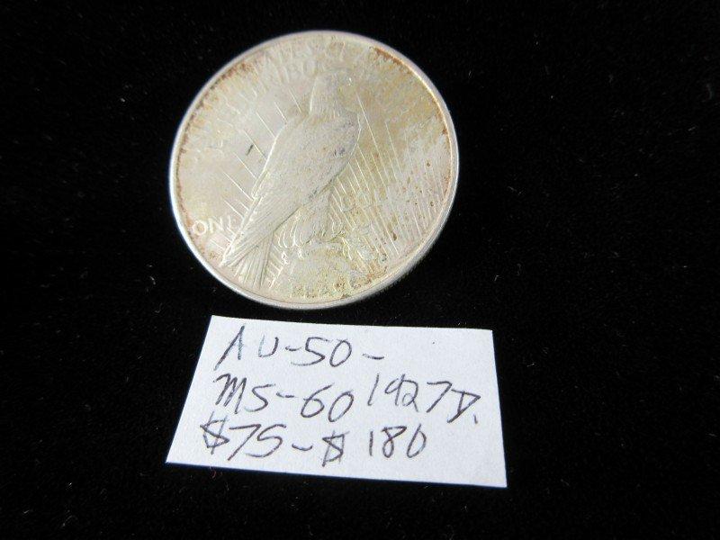 Silver Dollar 1927D