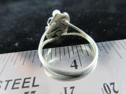 Mother of Pearl Sterling Silver Ring