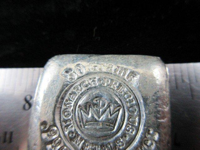 50 Gram .999 Silver Bar