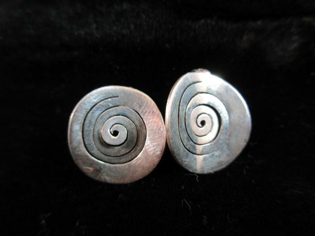 Earrings: Sterling Silver