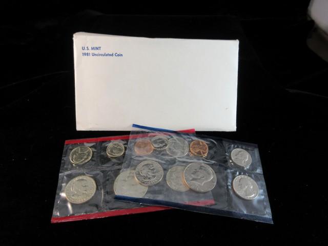 1981 Uncirculated Coin Set