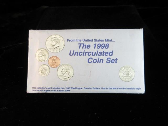 1998 Uncirculated Coin Set