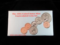 1994 D P Uncirculated Coin Set