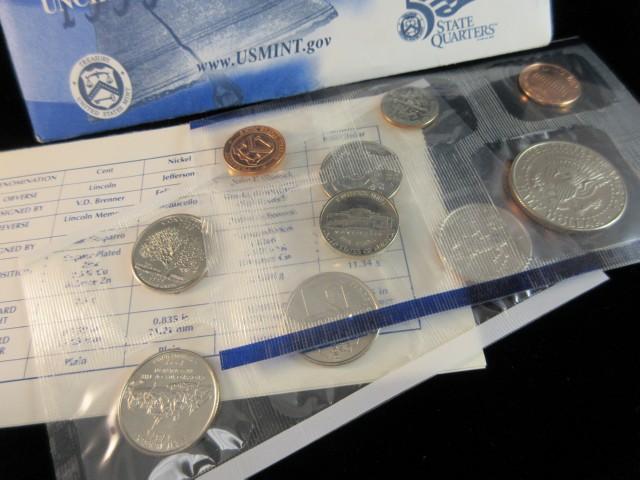 1999 P Uncirculated Coin Set