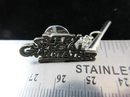 Very Special Grandfather Sterling Silver Tie Pin