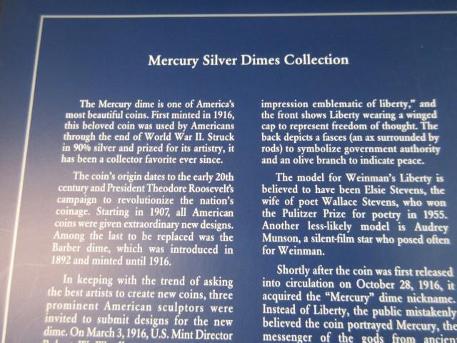 Full Book of Mercury Dimes
