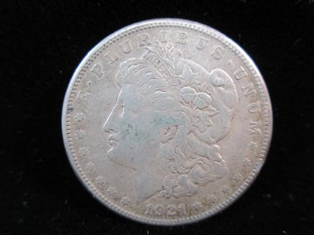 1921 S Silver Dollar