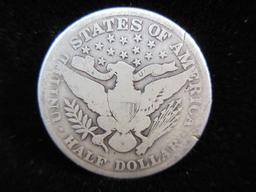 1912 Silver Half Dollar