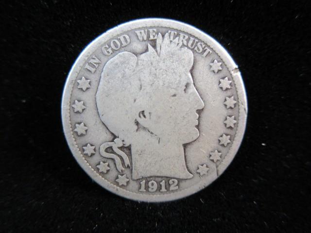 1912 Silver Half Dollar