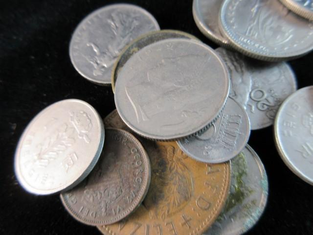 Foreign Coin Lot AS Shown