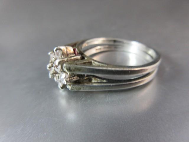 Rotating Sterling Silver Two Sided Ring