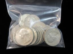 Lot of 20 1964 Silver Quarter Dollars all one money