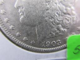 Great 1903 Silver Dollar