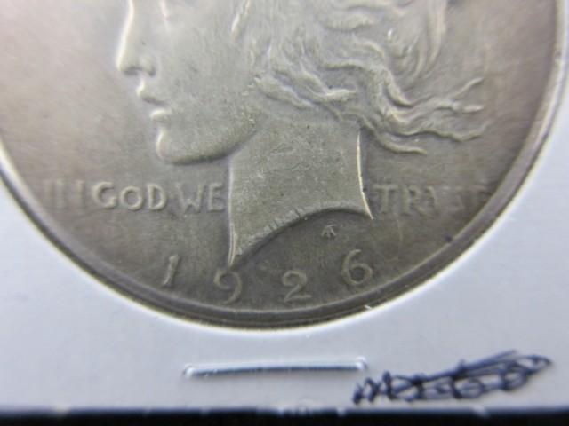 1926 Silver Peace Dollar