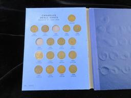 1920 Canada Small Cent Book Missing Only Two Coins