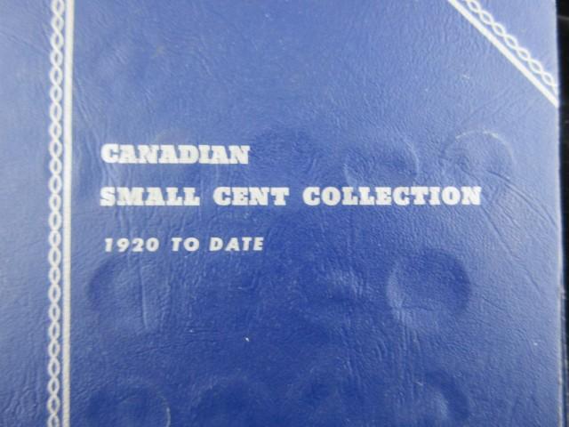 1920 Canada Small Cent Book Missing Only Two Coins