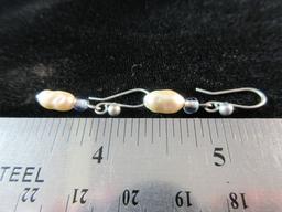 Sterling Silver Pearl Earrings