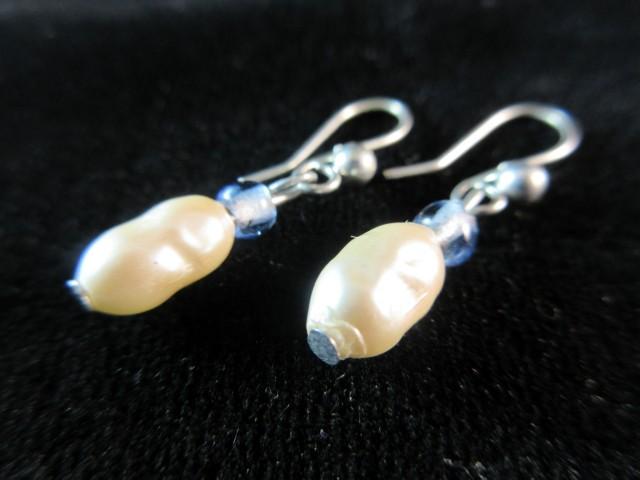 Sterling Silver Pearl Earrings