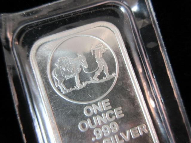 Silver Town .999 Fine Silver 1oz Bar