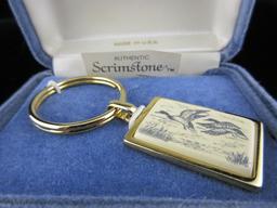 Scrimstone Duck Key Chain