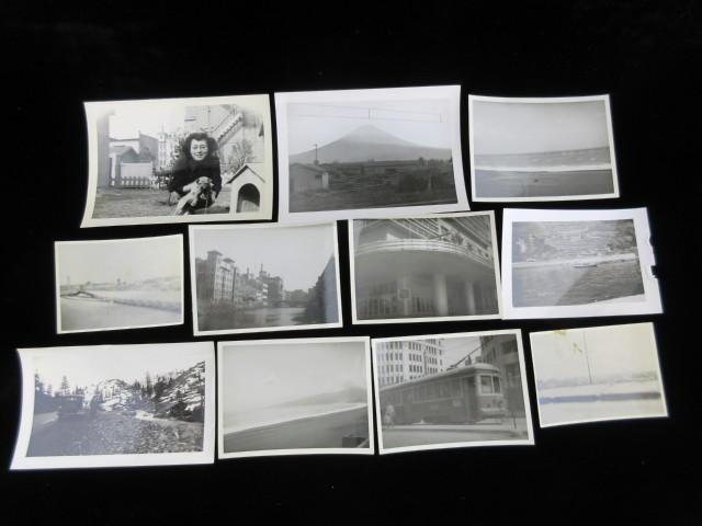 Lot of antique Black and White Photographs As Shown