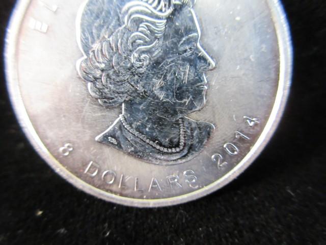 1.5oz 8.00 Fine Silver Canada Coin