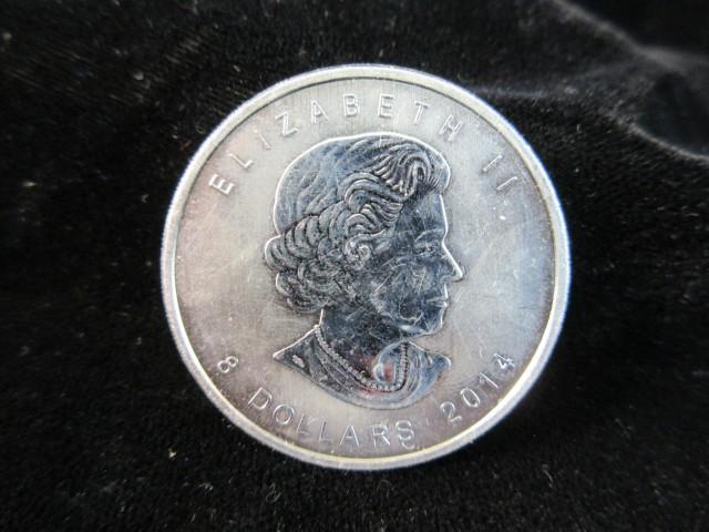 1.5oz 8.00 Fine Silver Canada Coin