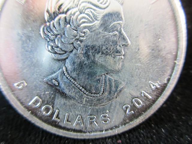 1oz 999 Fine Silver Canada Coin