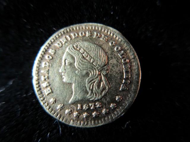 1872 Small Gold Columbia Coin