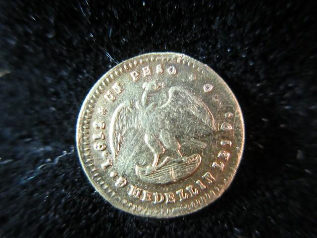 1872 Small Gold Columbia Coin