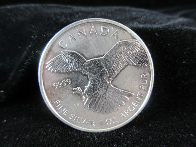 1oz 999 Fine Silver Canada Coin