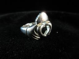 Vintage PAJ Sterling Silver Themed Ring