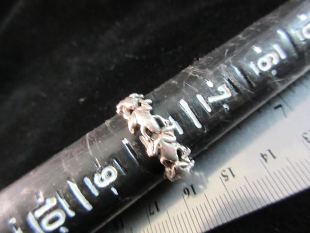 Frog Themed Sterling Silver Vintage Ring