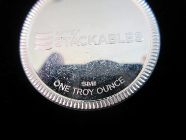 One Troy Ounce .999 Fine Silver Coin