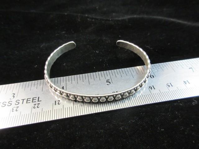 Vintage Sterling Silver Cuff Bracelet