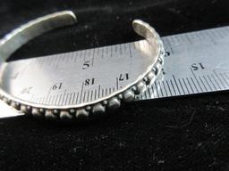 Vintage Sterling Silver Cuff Bracelet