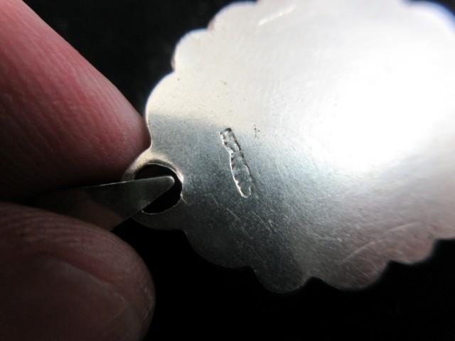 Large Black onyx Stone Sterling Silver Pendant